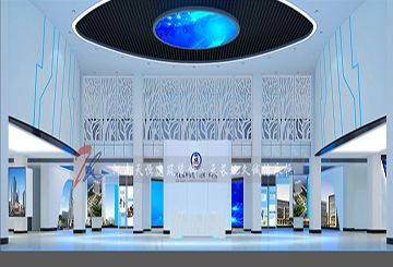 河南科學(xué)院沁陽展廳設(shè)計(jì)案例